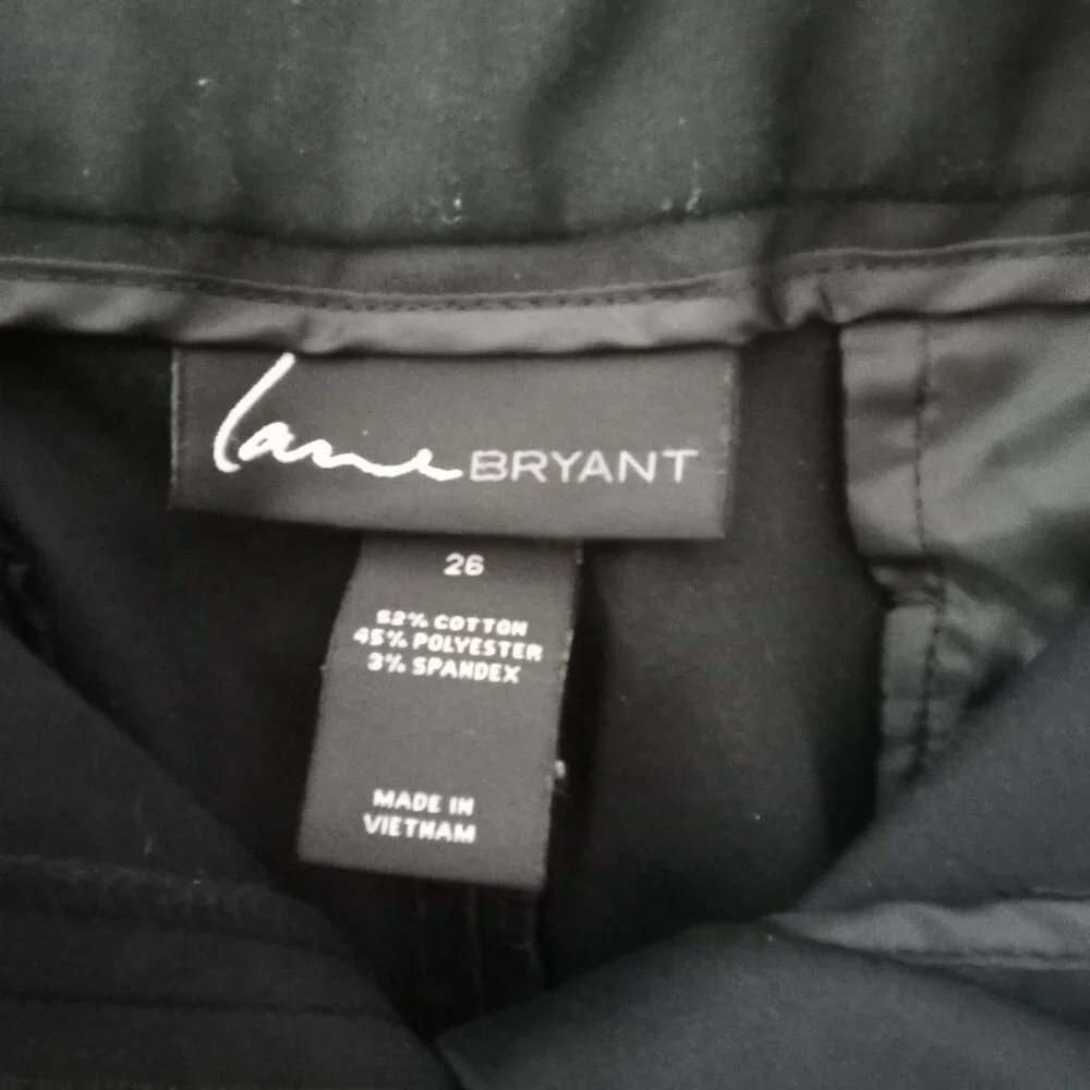 Lane Bryant Black Slacks Size 26 - Picture 6 of 7
